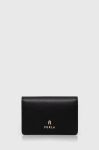 Шкіряний гаманець Furla жіночий колір чорний (3296309)