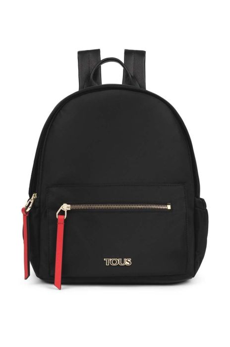 Рюкзак Tous жіночий колір чорний великий однотонний (2860950)