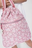 Рюкзак Tous колір рожевий візерунок