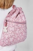Рюкзак Tous колір рожевий візерунок
