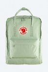 Рюкзак Fjallraven Kanken колір зелений великий з аплікацією F23510.600-600