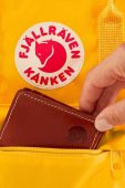 Рюкзак Fjallraven Kanken Mini колір синій малий з аплікацією F23561.560-560