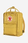 Рюкзак Fjallraven Kanken Mini колір жовтий малий з аплікацією F23561.135-135