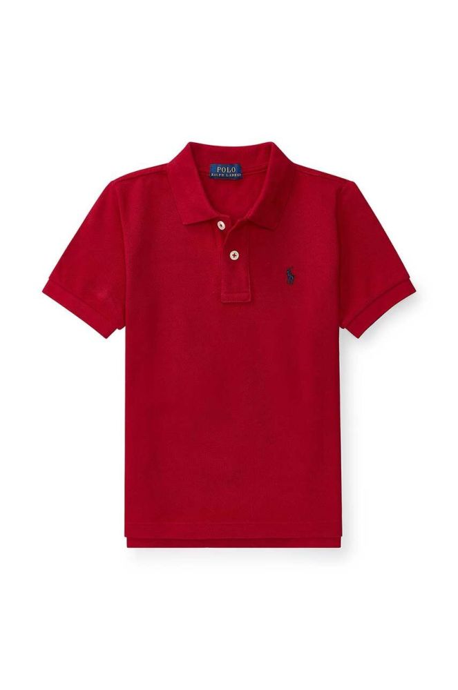 Polo Ralph Lauren - Дитяче поло 110-128 cm колір червоний (807424)