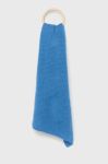 Шарф Only жіночий однотонний колір блакитний (2696965)