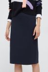 Спідниця Emporio Armani колір синій mini олівець