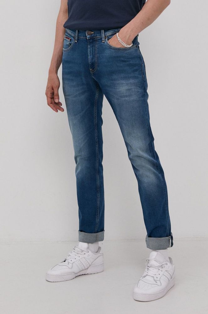 Джинси Tommy Jeans чоловічі колір блакитний (1504603)