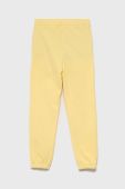 Дитячі штани Name it колір жовтий гладке