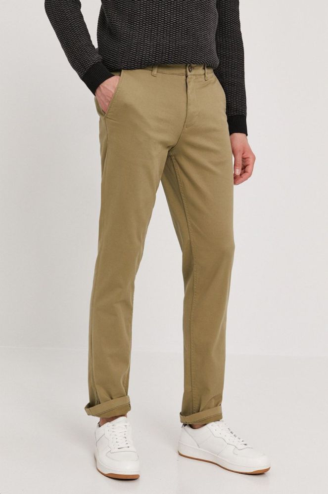 Штани Selected Homme чоловічі колір зелений