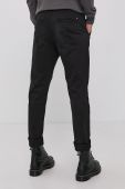Штани !SOLID чоловічі колір чорний фасон chinos