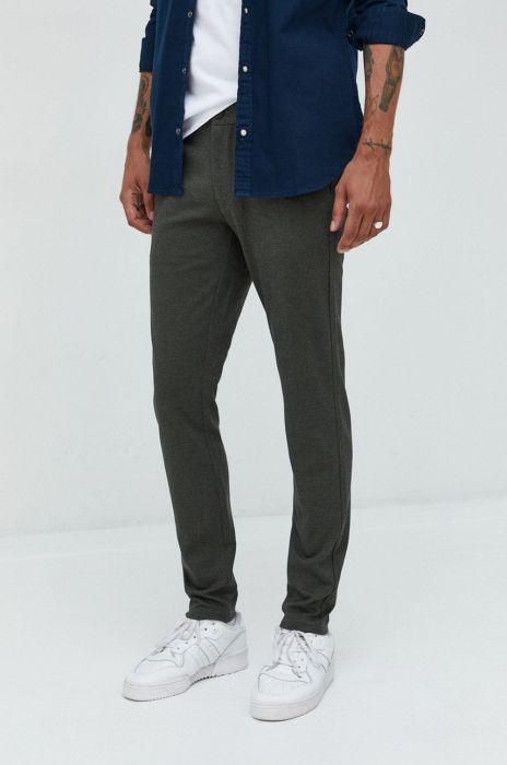 Штани Only & Sons чоловічі колір зелений облягаюче