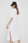 Сукня Armani Exchange колір білий midi пряма
