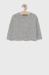 Дитячий светр Name it колір сірий легкий