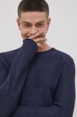Светр Solid чоловічий колір синій легкий (1979029)