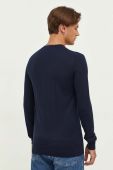 Вовняний светр Samsoe Samsoe чоловічий колір синій легкий