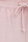 Шорти JDY жіночі колір рожевий однотонні висока посадка (2297899)