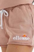 Бавовняні шорти Ellesse Colieur колір рожевий з аплікацією середня посадка SGM14015-PINK