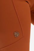 Шорти Fjallraven Abisko жіночі колір помаранчевий однотонні висока посадка F87138.243-243
