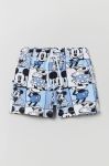 Дитячі шорти OVS візерунок регульована талія колір блакитний