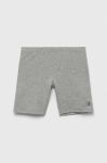 Дитячі шорти United Colors of Benetton колір сірий меланж