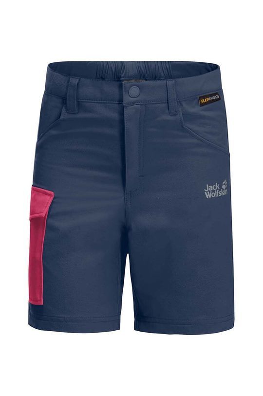 Дитячі шорти Jack Wolfskin ACTIVE SHORTS K візерунок колір блакитний (3120038)