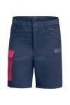 Дитячі шорти Jack Wolfskin ACTIVE SHORTS K візерунок колір блакитний (3120038)