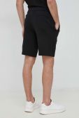 Бавовняні шорти Armani Exchange чоловічі колір чорний