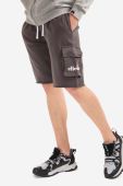 Бавовняні шорти Ellesse колір сірий SHM13798-GREY