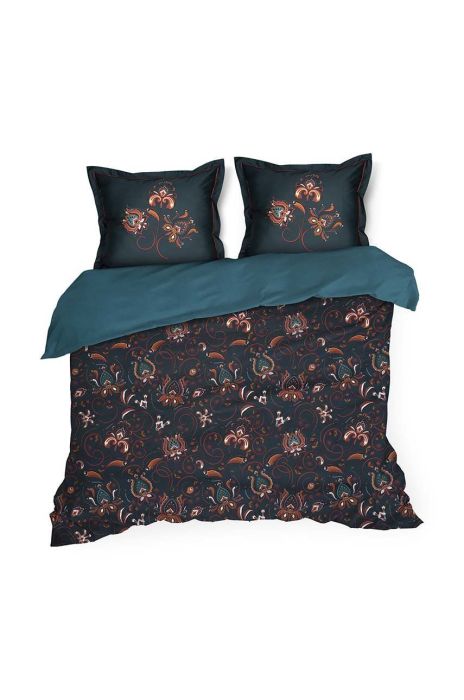 Бавовняний постільний комплект Terra Collection Marocco 160x200/70x80 cm колір барвистий (2876015)