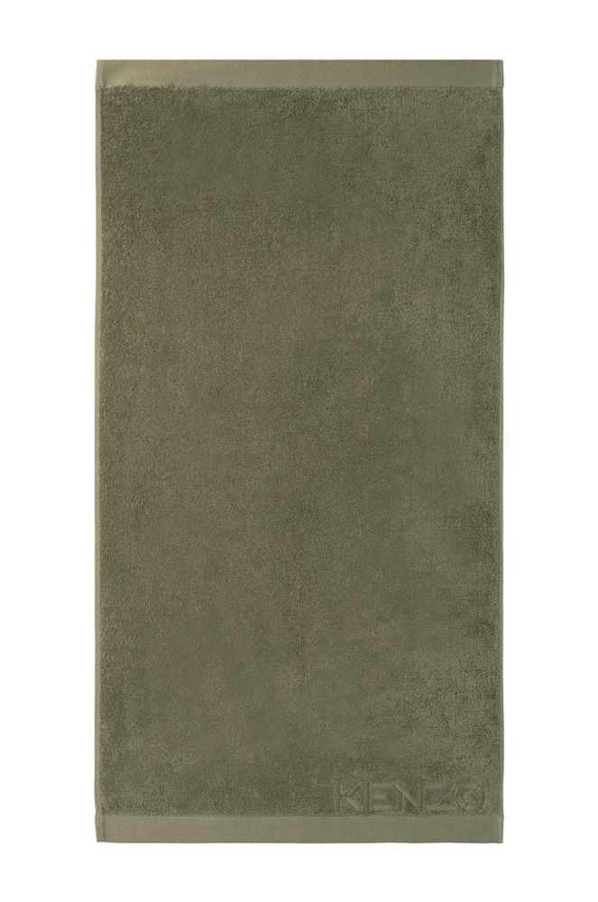 Великий бавовняний рушник Kenzo 92 cm x 150 cm колір зелений (2946532)