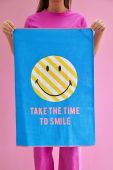 Бавовняний кухонний рушник Rice x Smiley колір барвистий (3423120)