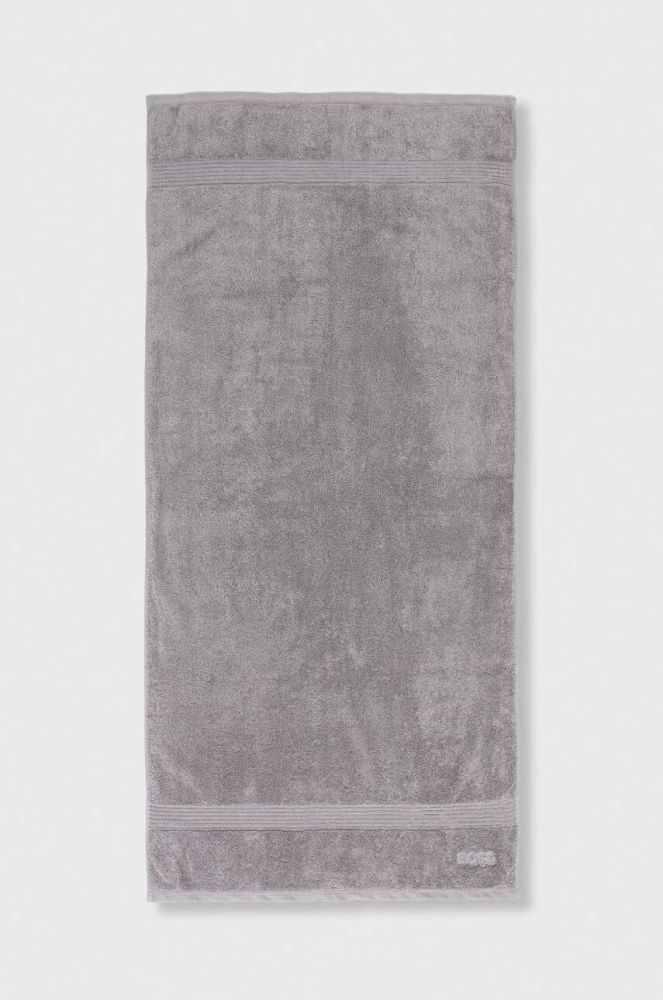 Бавовняний рушник BOSS 70 x 140 cm колір сірий (3531833)