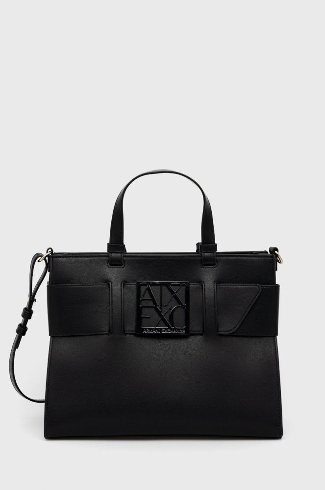 Сумочка Armani Exchange колір чорний (1768292)