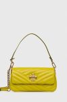 Шкіряна сумочка Tory Burch колір зелений (3143659)