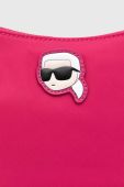 Сумочка Karl Lagerfeld колір рожевий (3348310)