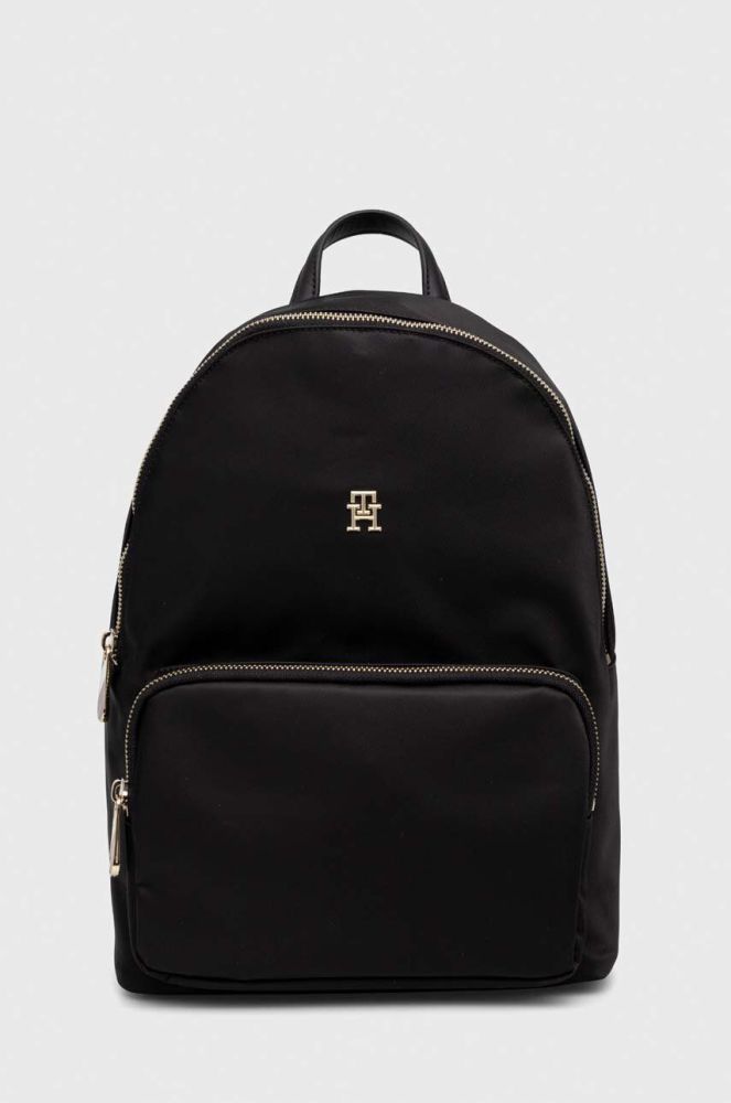 Рюкзак Tommy Hilfiger жіночий колір чорний малий однотонний (3617130)