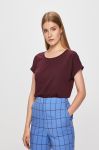Vila - Футболка колір бордо (213969)
