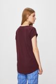 Vila - Футболка колір бордо (213969)