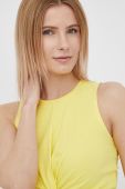 Топ Noisy May жіночий колір жовтий
