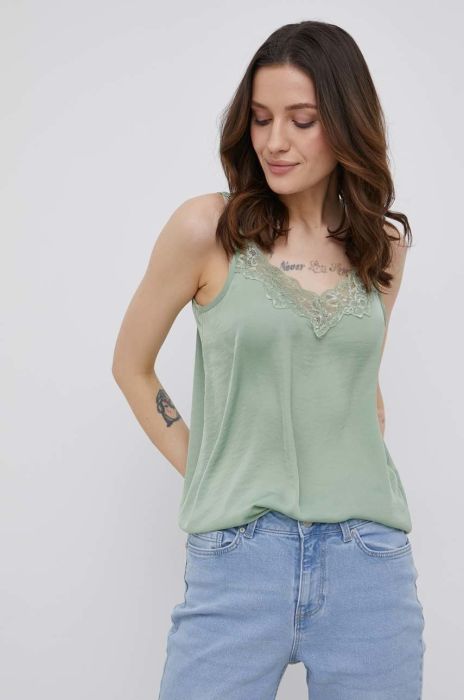 Блузка JDY колір зелений
