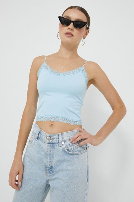 Топ Only жіночий колір блакитний (2537944)
