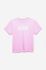 Дитяча бавовняна футболка Vans колір рожевий з принтом