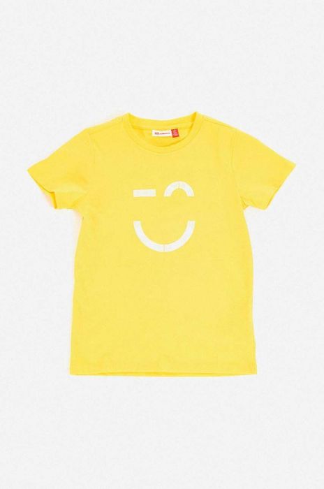 Дитяча футболка Lego колір жовтий з принтом