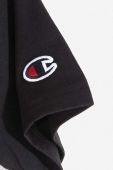 Футболка Champion колір чорний з принтом