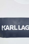 Піжама Karl Lagerfeld чоловіча колір синій з принтом