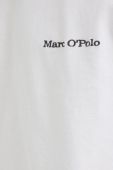 Бавовняна футболка Marc O'Polo колір білий з аплікацією