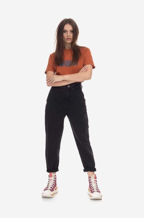 Футболка Fjallraven колір помаранчевий з принтом F87146.243-243