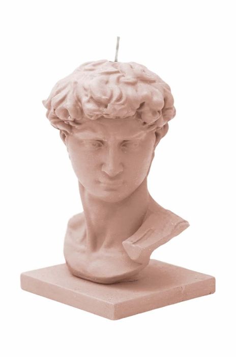 Декоративна свічка Really Nice Things David Candle колір рожевий (3240075)