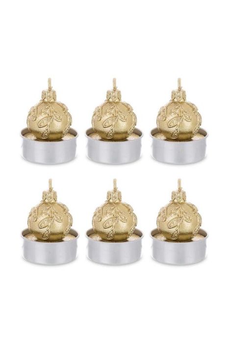 Набір свічок  6-pack колір жовтий (3654828)