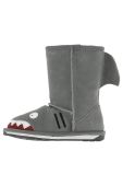 Emu Australia - Дитячі черевики  Shark Putt колір сірий
